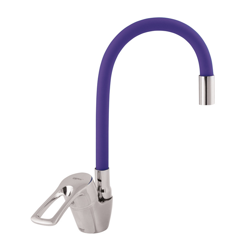 

Смеситель для кухни YUB 181 с фиолетовым гибким изливом ZX0432 ZERIX 45 Фиолетовый (ZX0432)