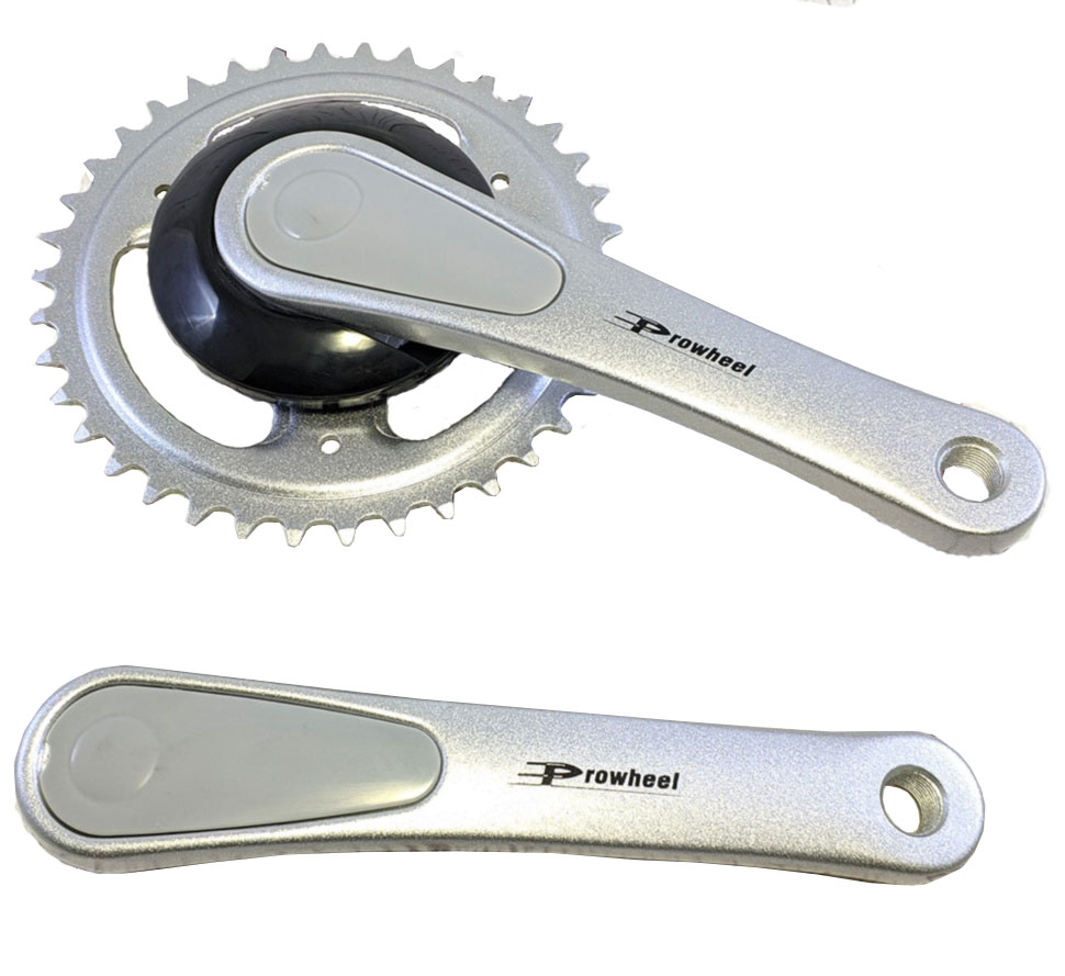 

Шатун Prowheel PRO-A42 Nexus, алюминий, серебристый / черный (PRO-A42)