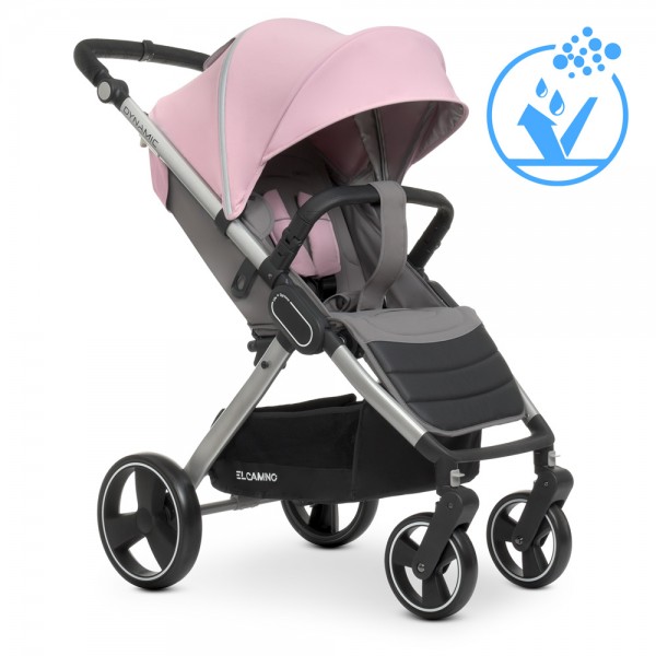 

Коляска/люлька El Camino ME 1053 DYNAMIC V.2 PALE PINK (BAM002044)
