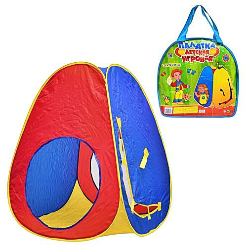 

Палатка игровая для детей Toy Kingdom домик-пирамида, 74*74*97см M0040