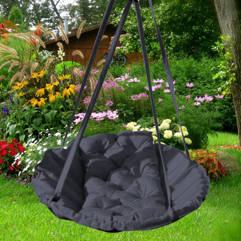 

Подвесное кресло-гамак Time-textile Dark grey O96 см Серый TT079