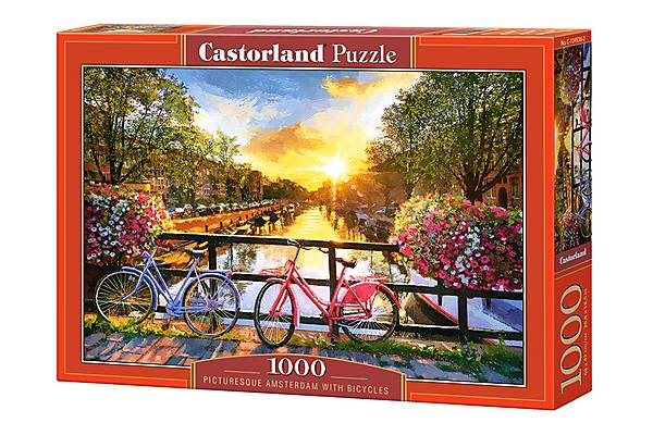 

Пазлы «Велосипеды в Амстердаме» 1000 элементов CASTORLAND (C-104536)