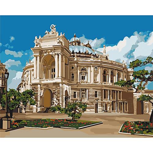

Рисование по номерам "Музыкальное сердце Одессы" 40*50см Идейка (КНО3566)