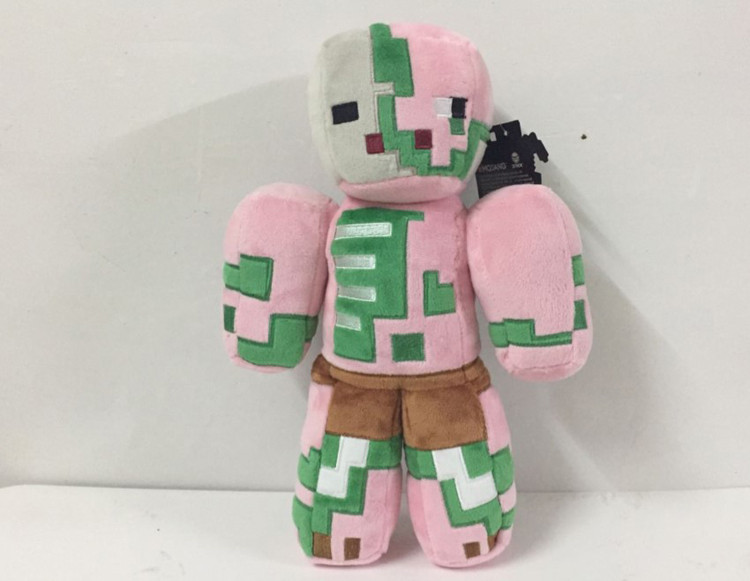 

Мягкая игрушка Mojang Свинозомби (Zombie Pigman) Майнкрафт 18 см 00006