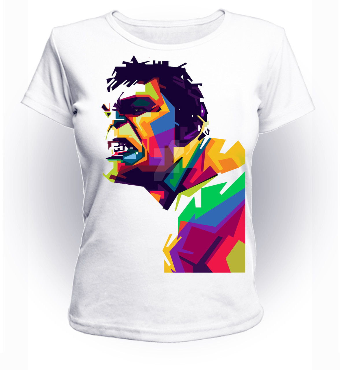 

Футболка GeekLand Халк Hulk Радужный HU.01.007 (FU21HU.01.007/girl-146)