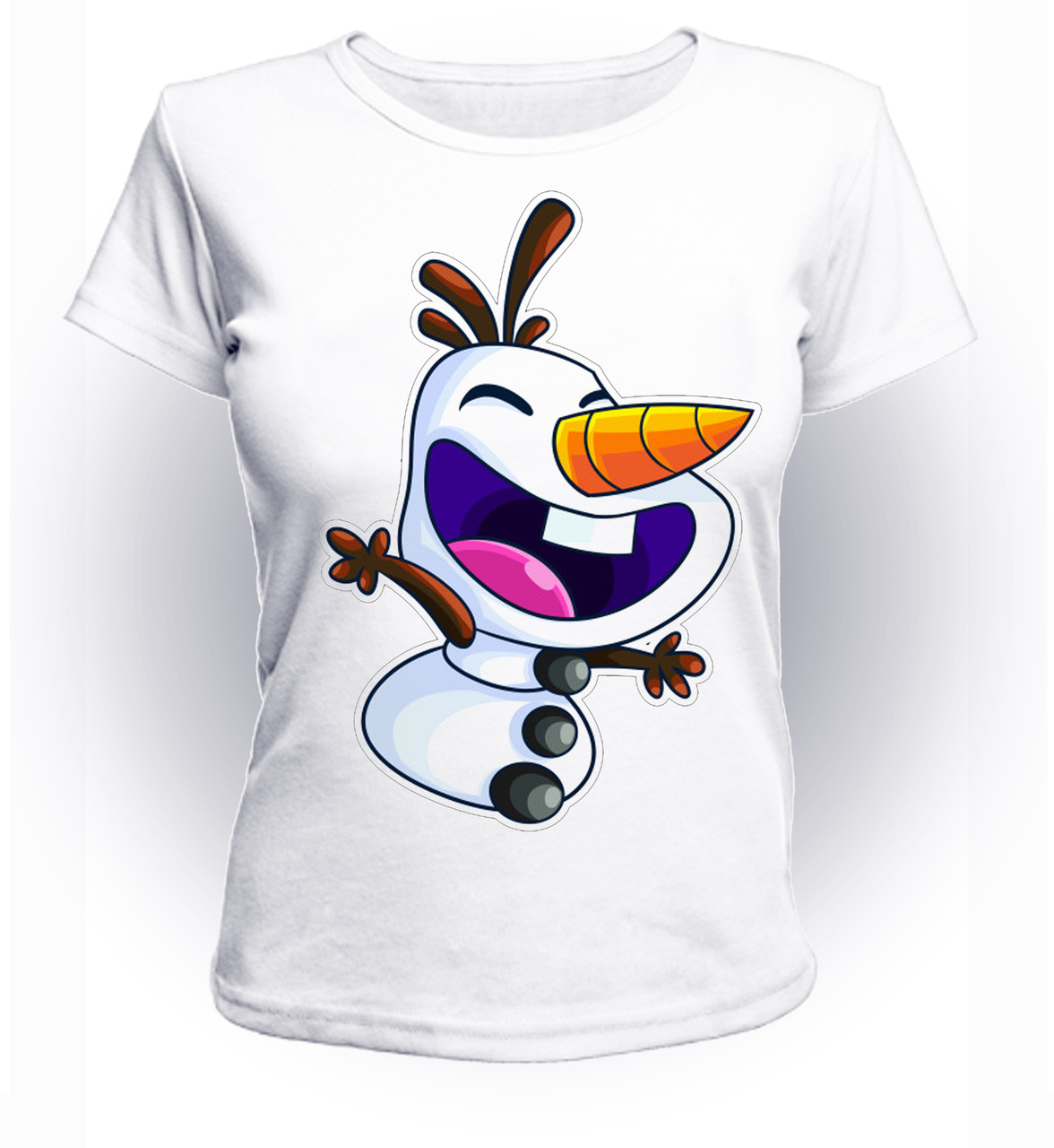 

Футболка GeekLand Холодное Сердце Frozen Frozen Olaf chibi FR.01.012 (FU21FR.01.012/girl-86)