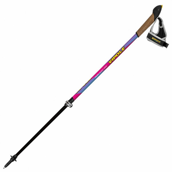 

Палки для скандинавской ходьбы Vipole Vario Top-Click QL Violet DLX P19427