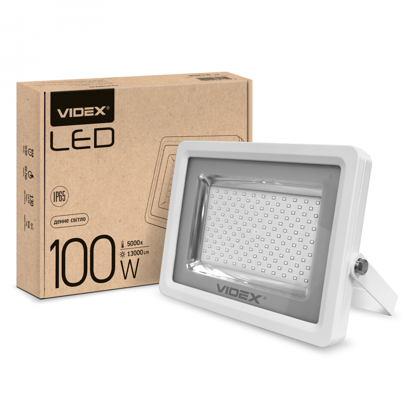

Прожектор LED PREMIUM 100W 5000K 220V VIDEX