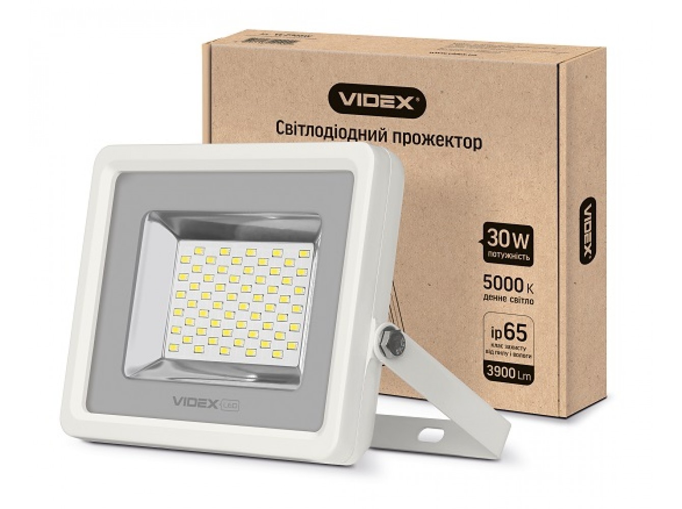 

Прожектор LED 30W 5000K 220V White VIDEX