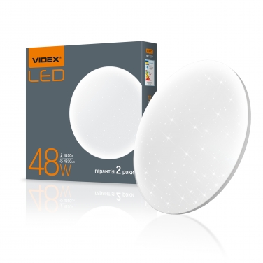 

Светильник настенно-потолочный LED 24W 4100K 220V звездное небо VIDEX