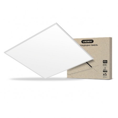

Панель LED 40W 6200K 220V матовая VIDEX