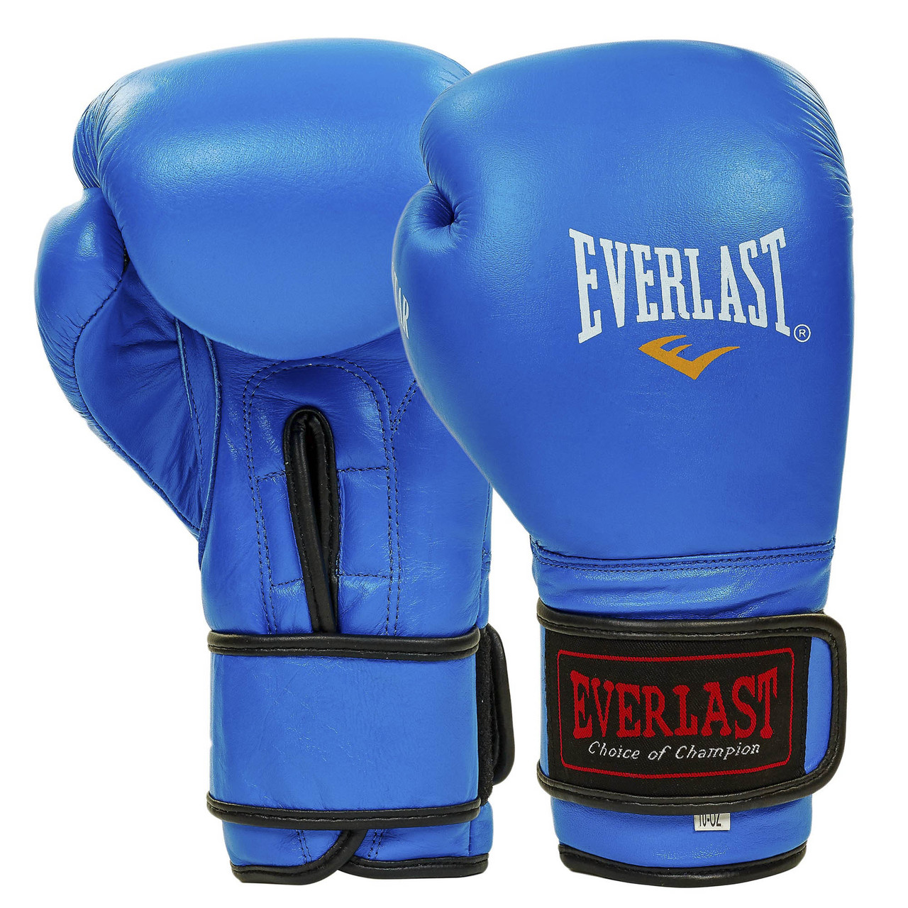 

Перчатки для бокса и единоборств EVERLAST Champ кожаные 4748 Blue 8 унций