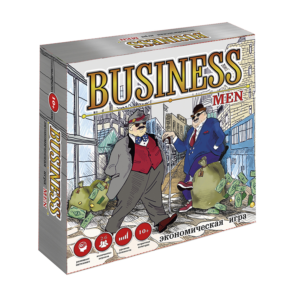 

Настольная игра Технок "BusinessMen" (рус), в коробке 30-30-7см 30556