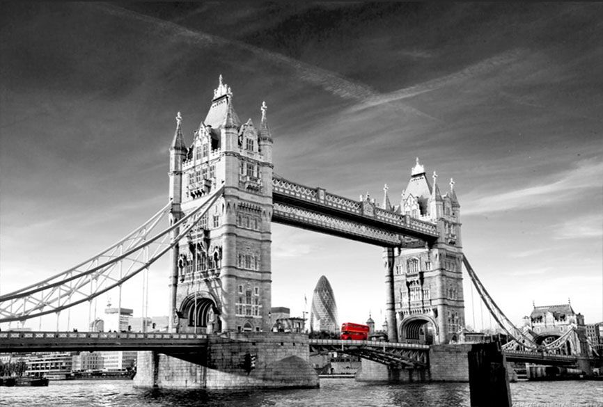 

Фотообои флизелиновые De-Cors мост город 400х270 см 4 сегмента (201066Ф)