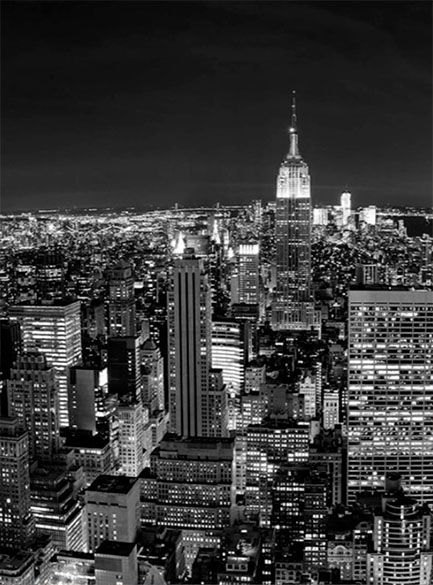 

Фотообои флизелиновые De-Cors ночной город 200х270 см 2 сегмента (201061Ф)