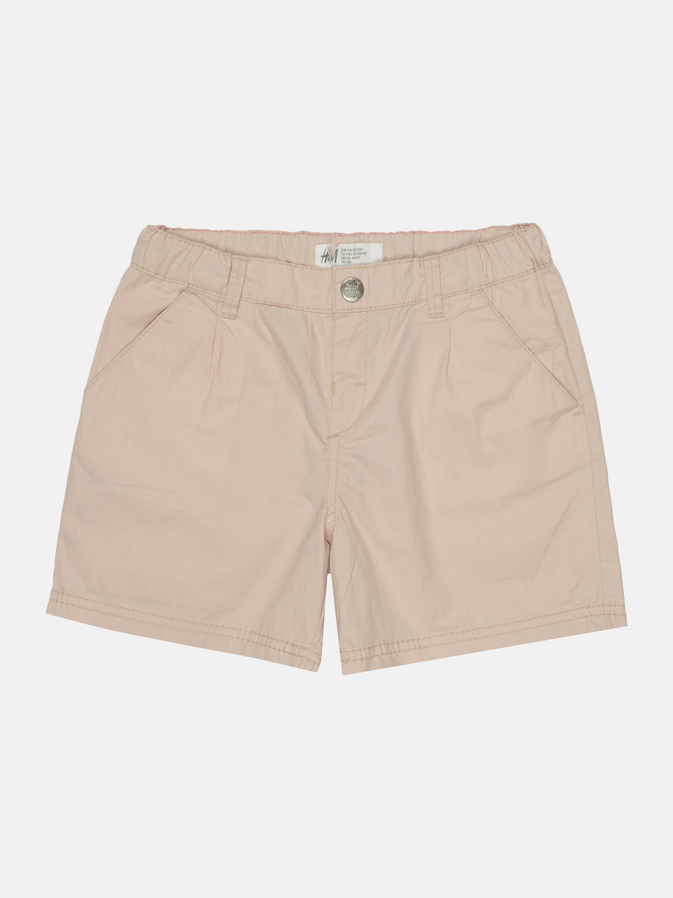 

Шорты H&M 202-80180112 128 см Светло-бежевые (hm02735163080)
