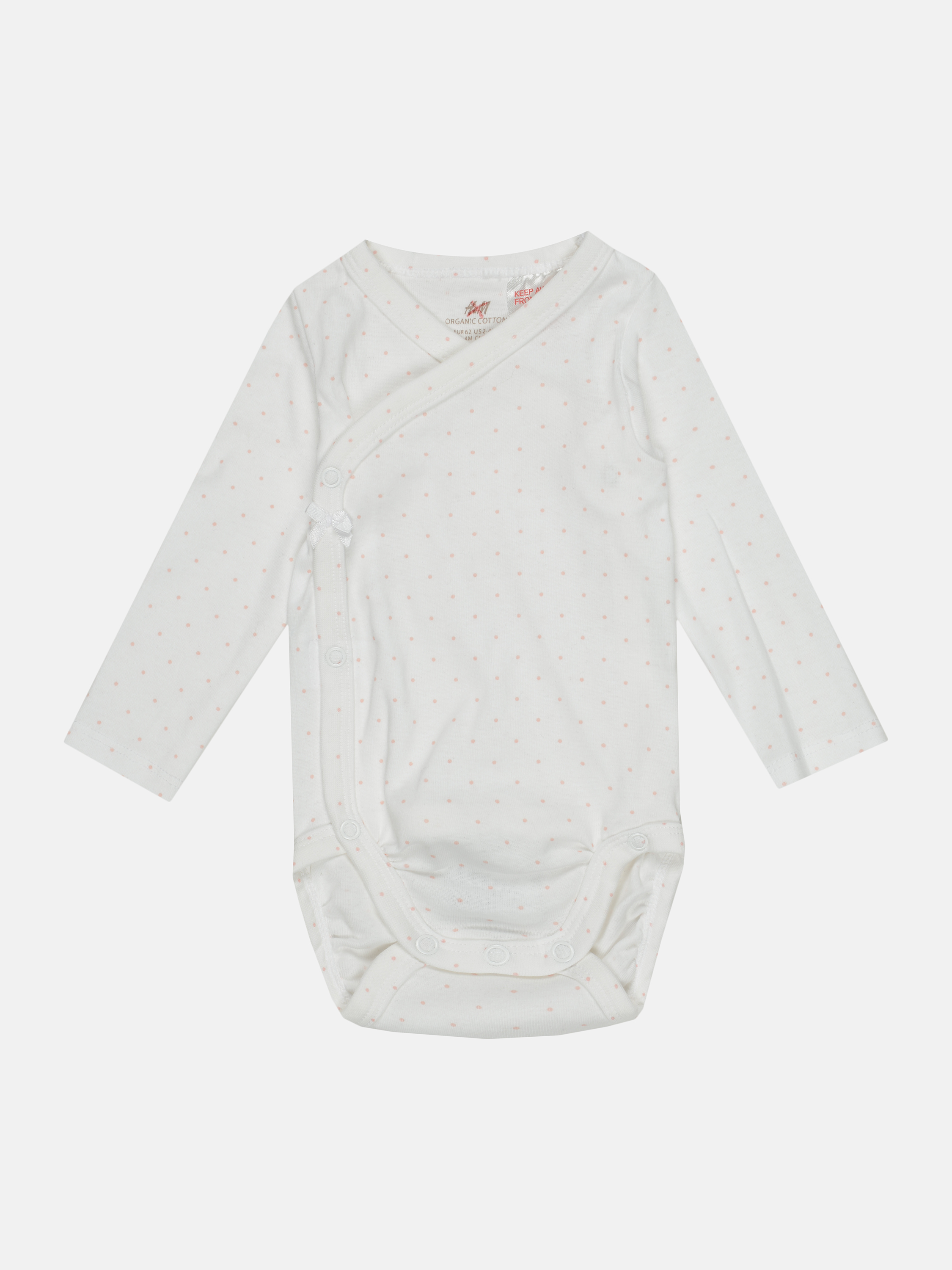 

Боди H&M 202-624443 62 см Белое