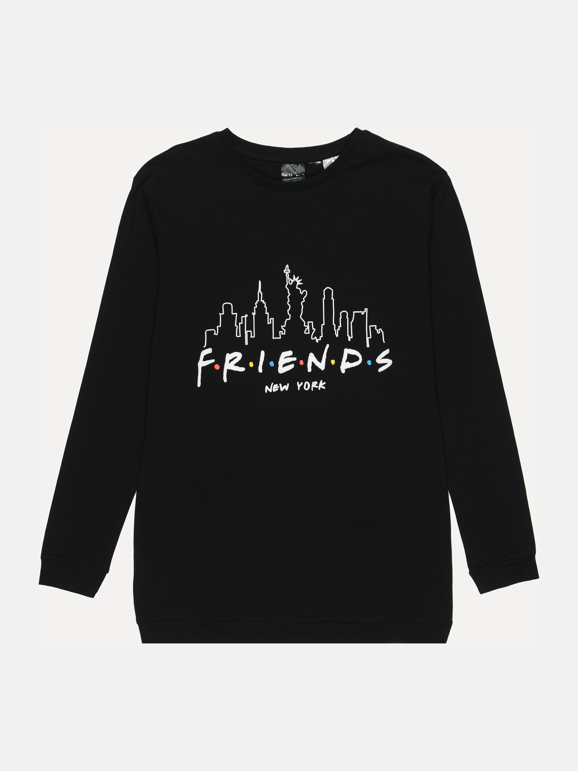 

Пижамная футболка с длинными рукавами H&M 1002-8903042 170 см Черная