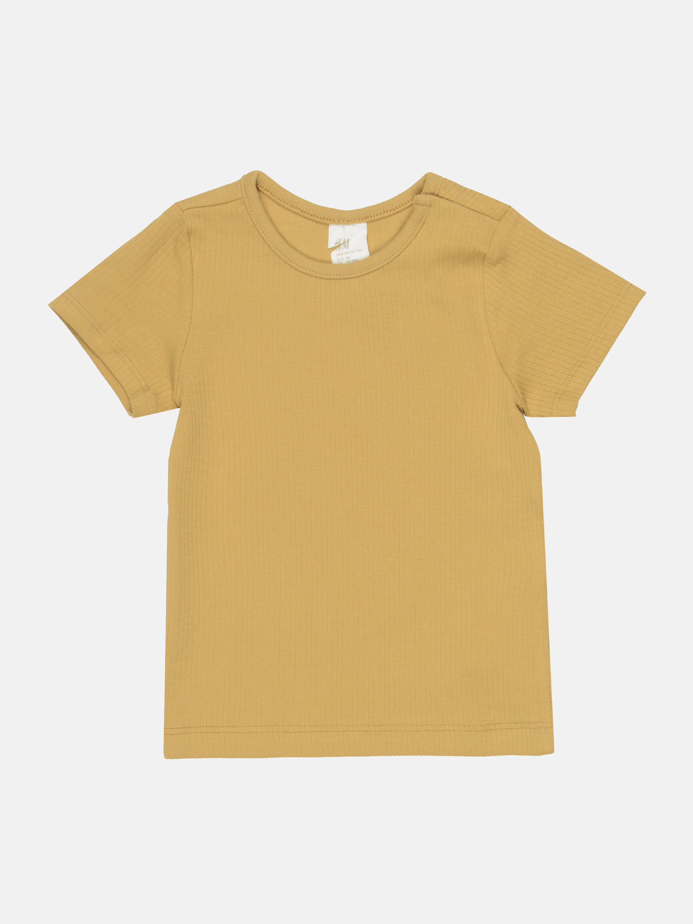

Футболка H&M 202-82536712 86 см Горчичная