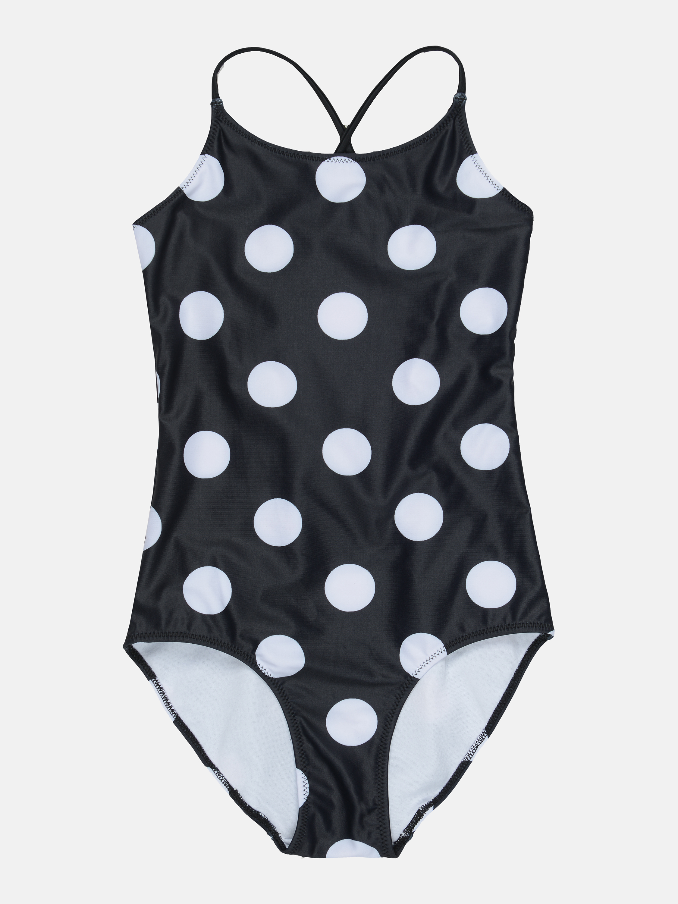 

Купальник H&M 1602-8401291 134-140 см Черный в горох