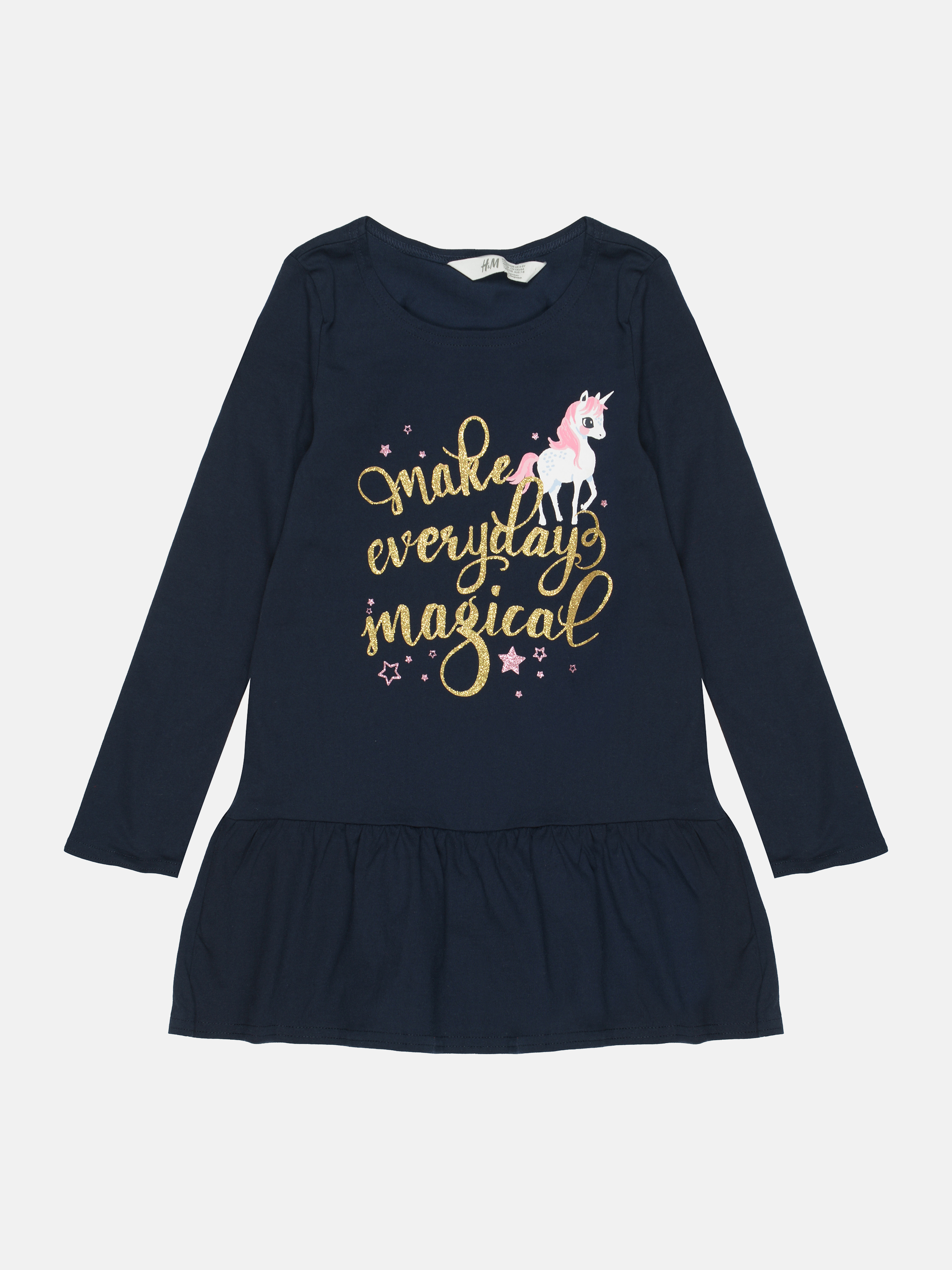 

Платье H&M 1702-6521138 122-128 см Темно-синее