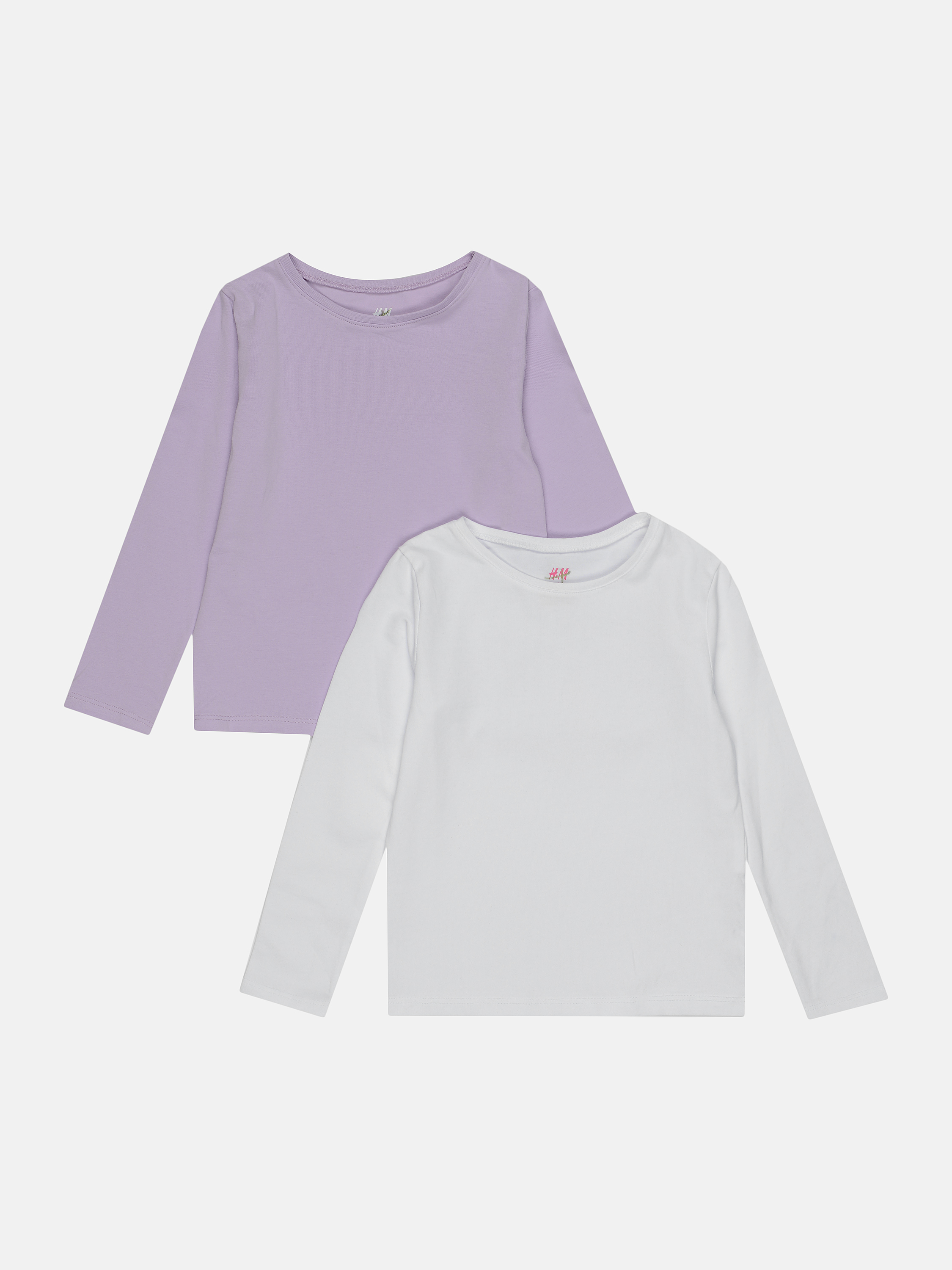 

Футболка с длинными рукавами H&M 2502-678157012 98-104 см 2 шт Белый/сиреневый (hm07806590956)