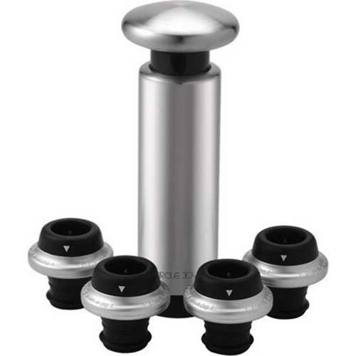 

Набор для хранения вина Circle Joy Vacuum Pump with 4pcs Stoppers Gift (SJ-JS05) [53991]