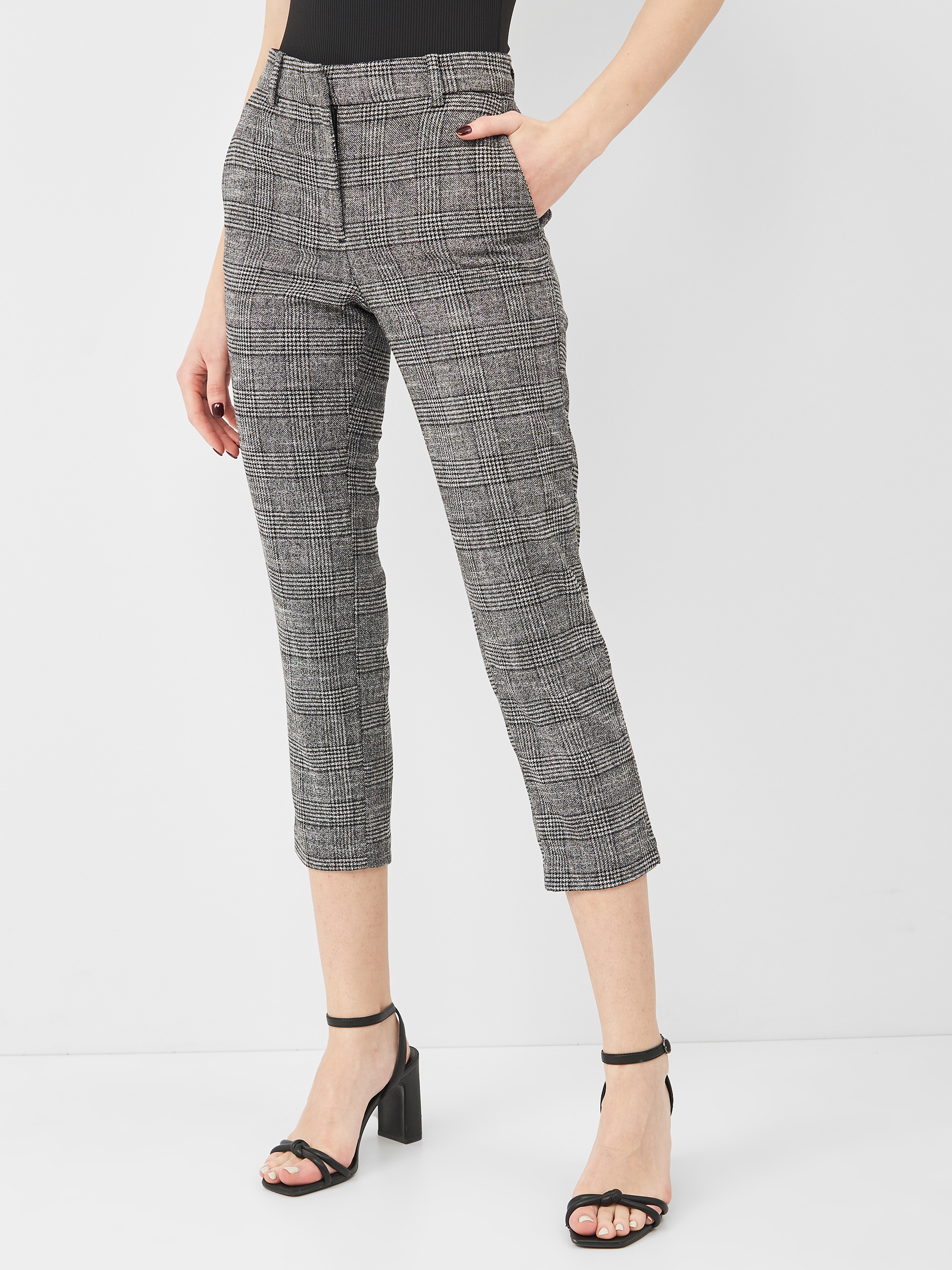 

Брюки H&M KK7775040 34 Серые