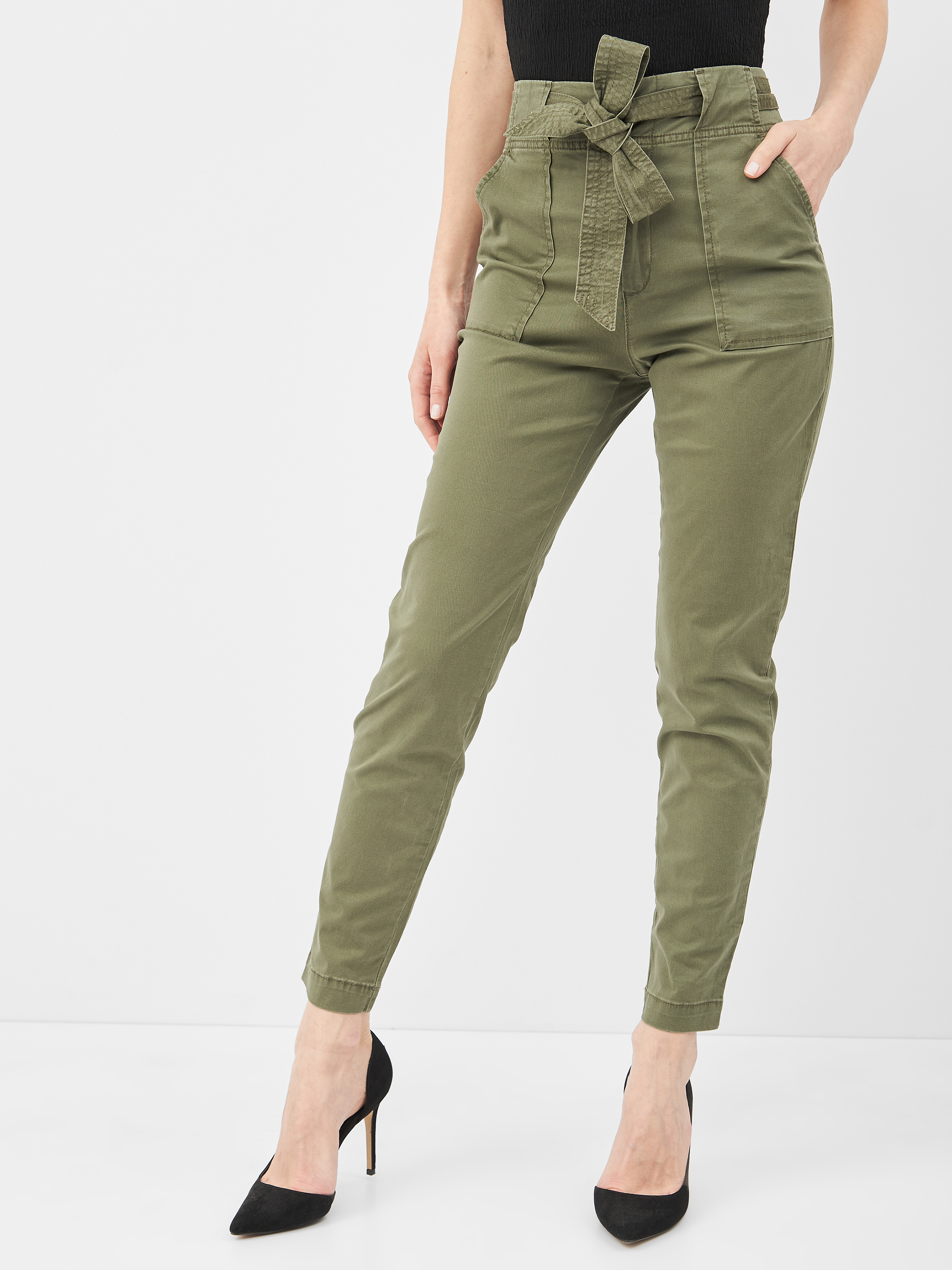 

Брюки H&M KK7470169 32 Хаки