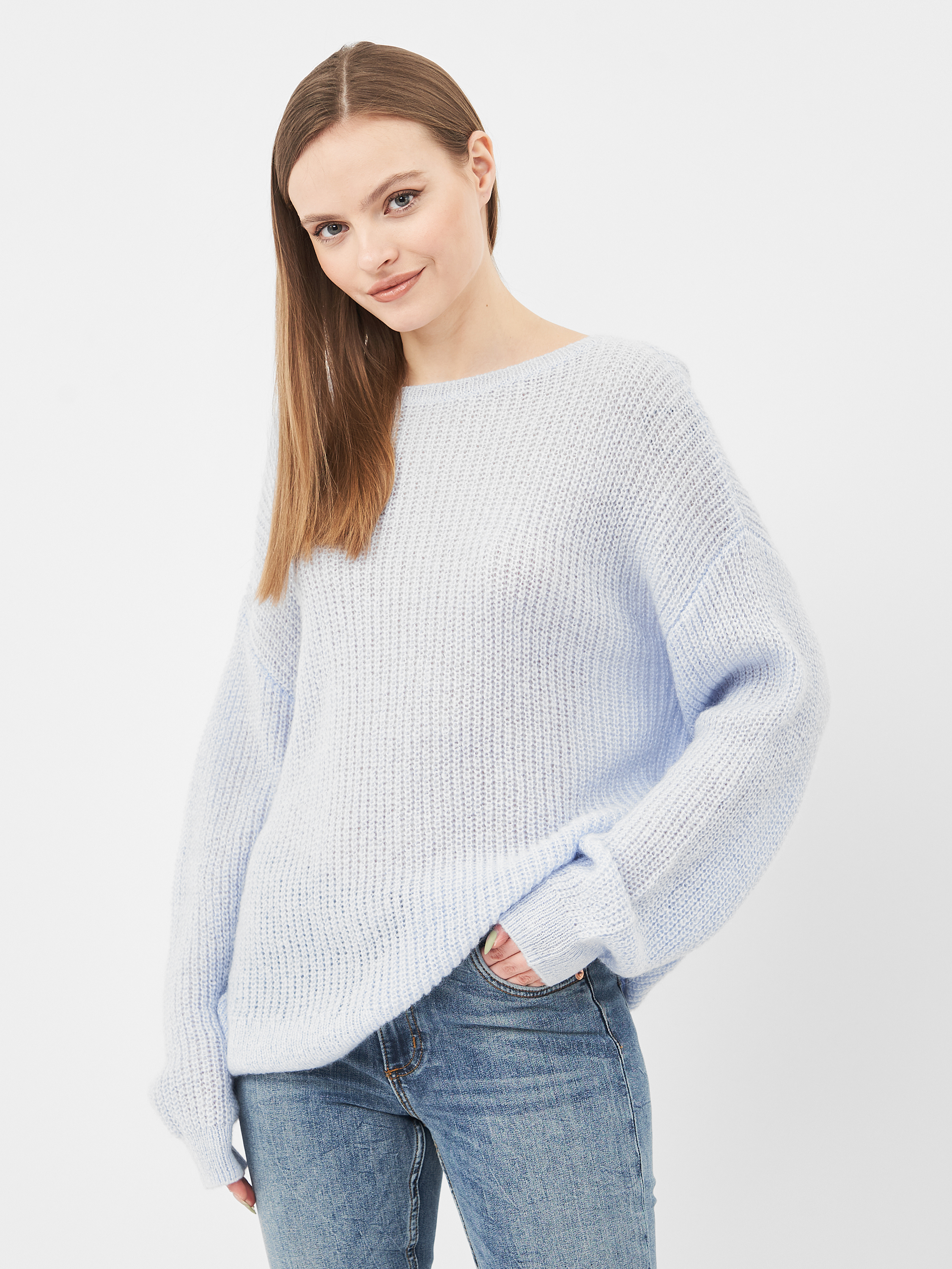 

Джемпер H&M KK7120121 L Голубой