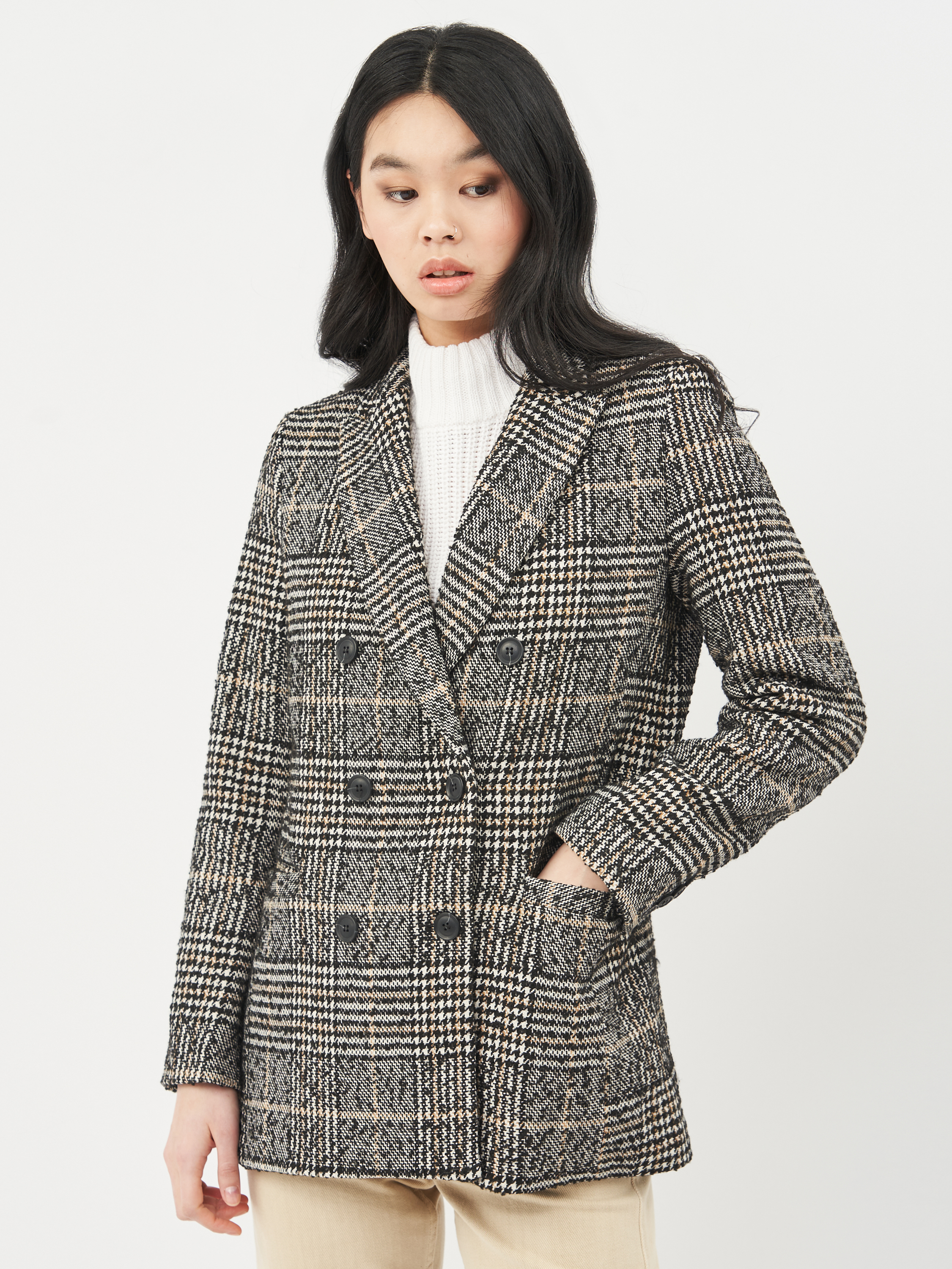 

Пиджак H&M KK8069730 38 Разноцветный
