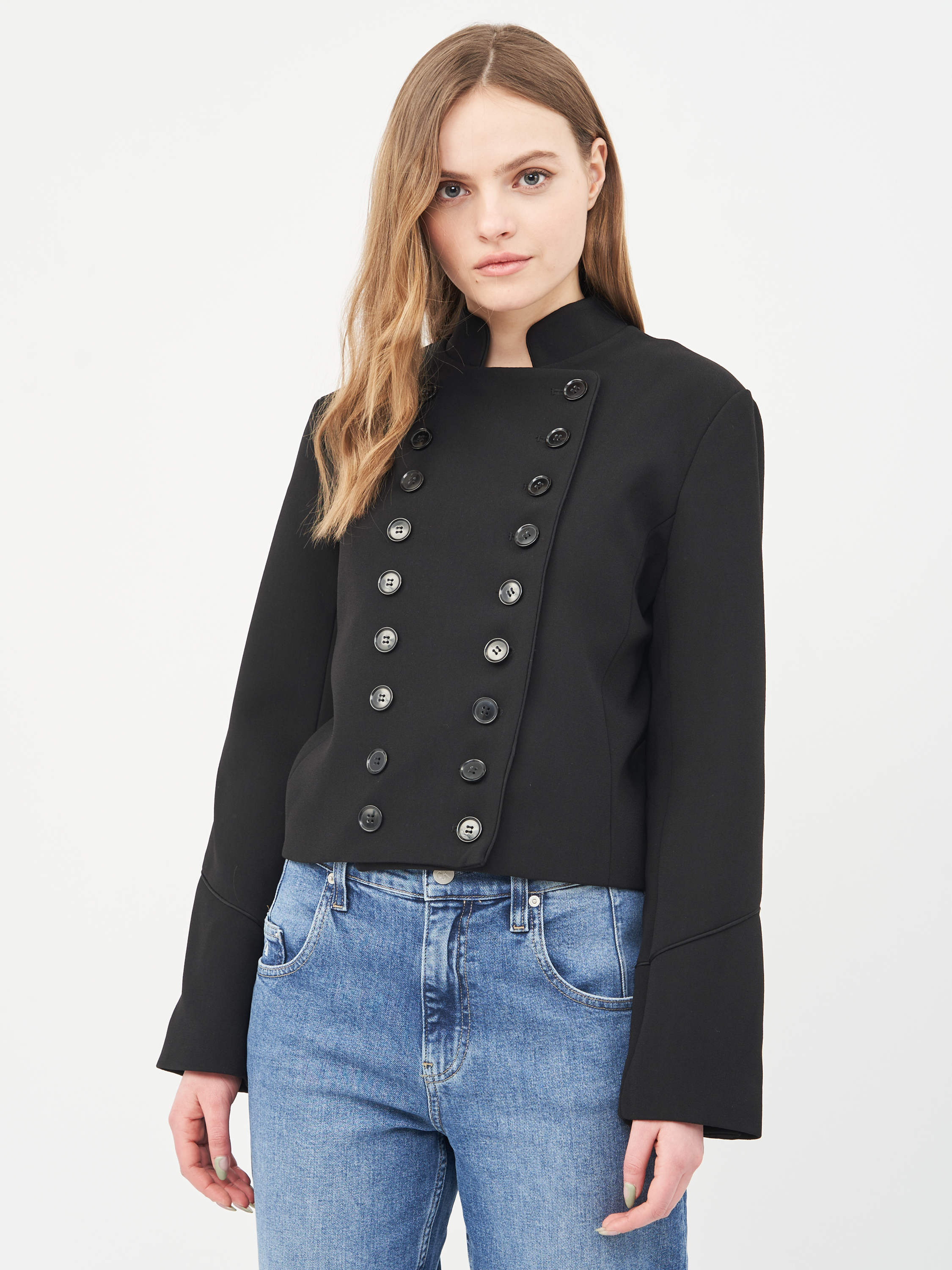

Пиджак H&M KK0312359 38 Черный