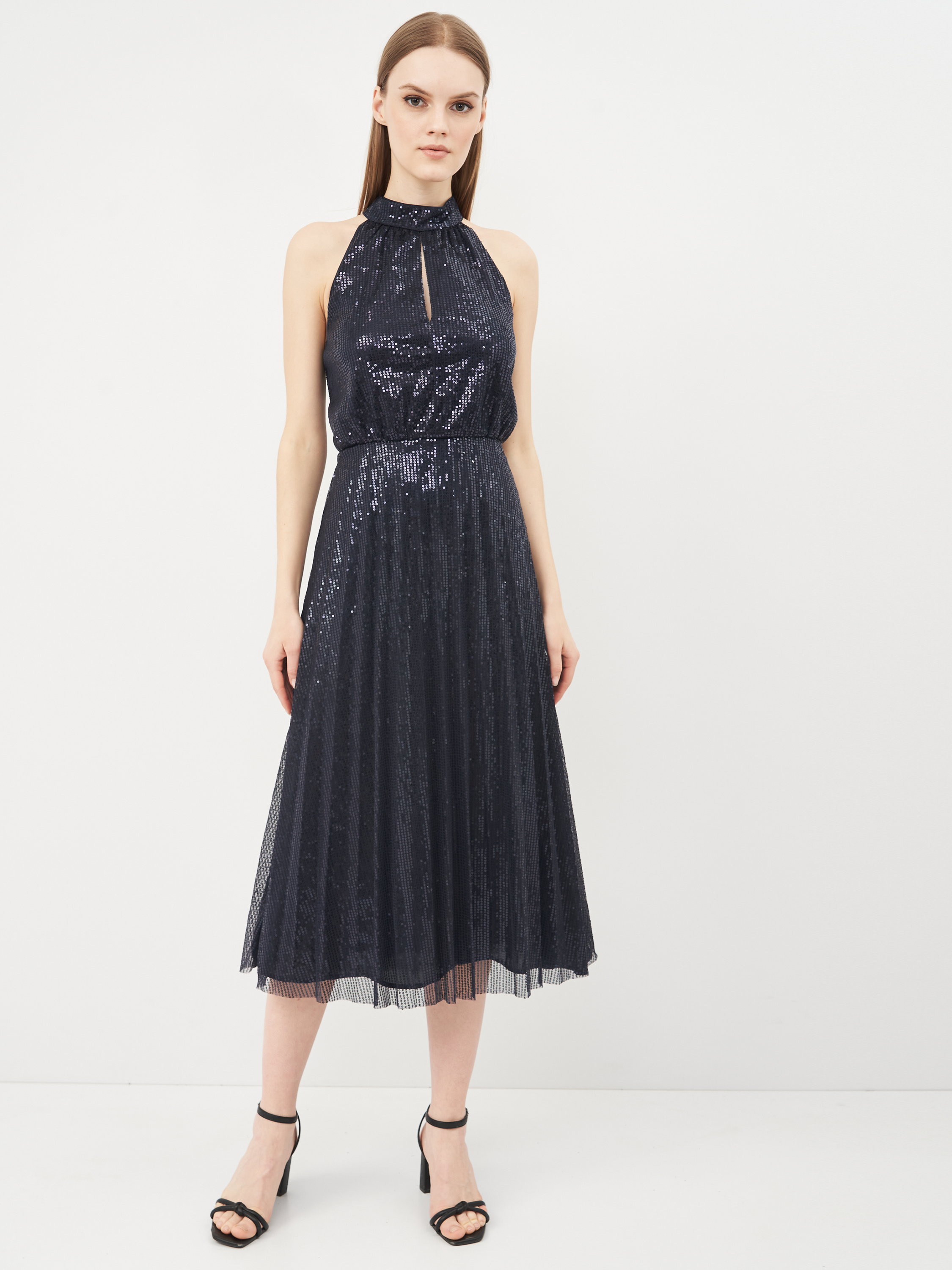 

Платье H&M KK5810556 42 Темно-синее
