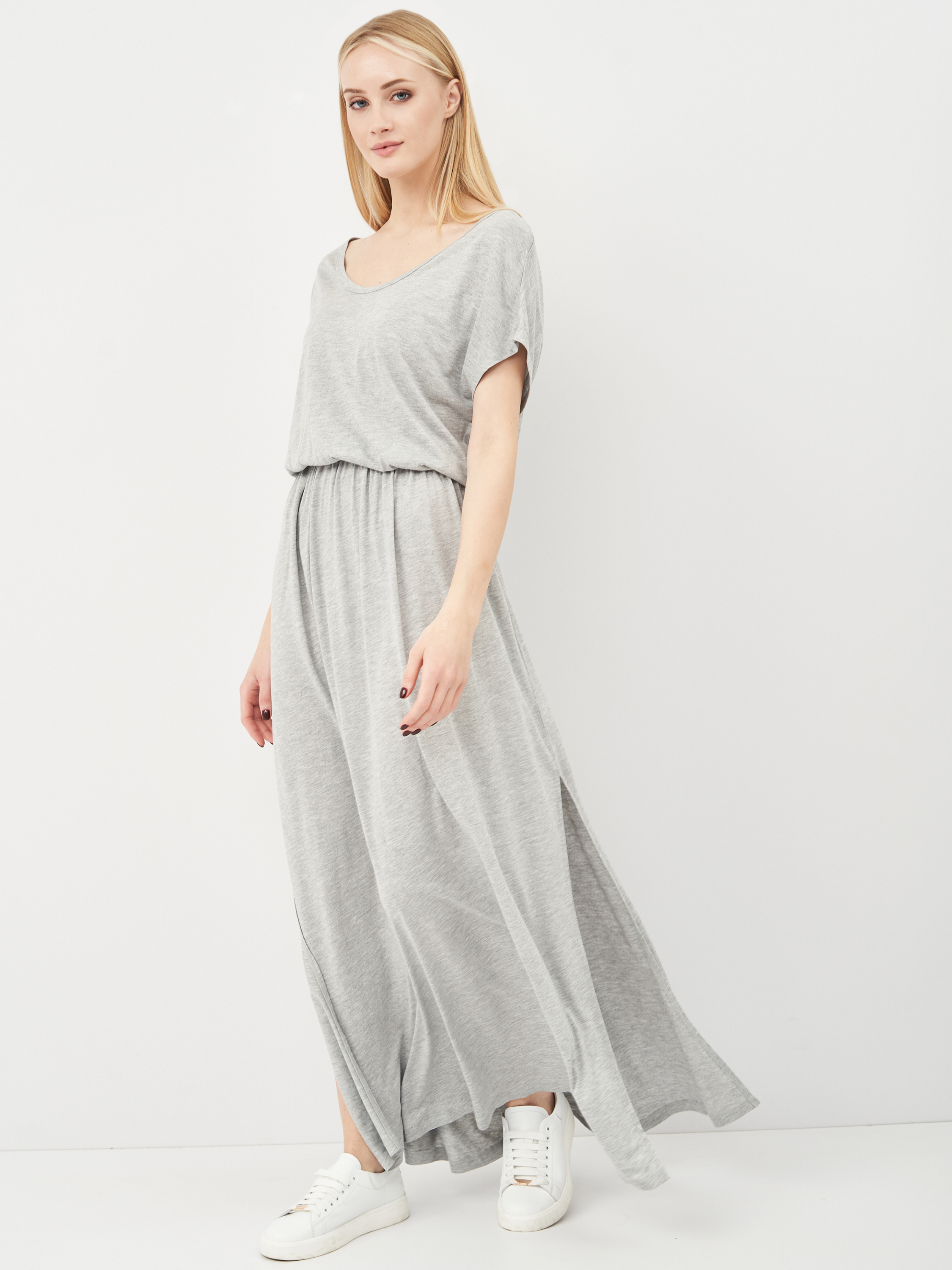 

Платье H&M KK7319961 S Светло-серое