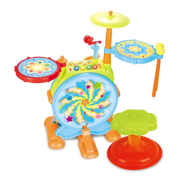 

Музыкальная игрушка Hola Toys Барабанная установка (666)