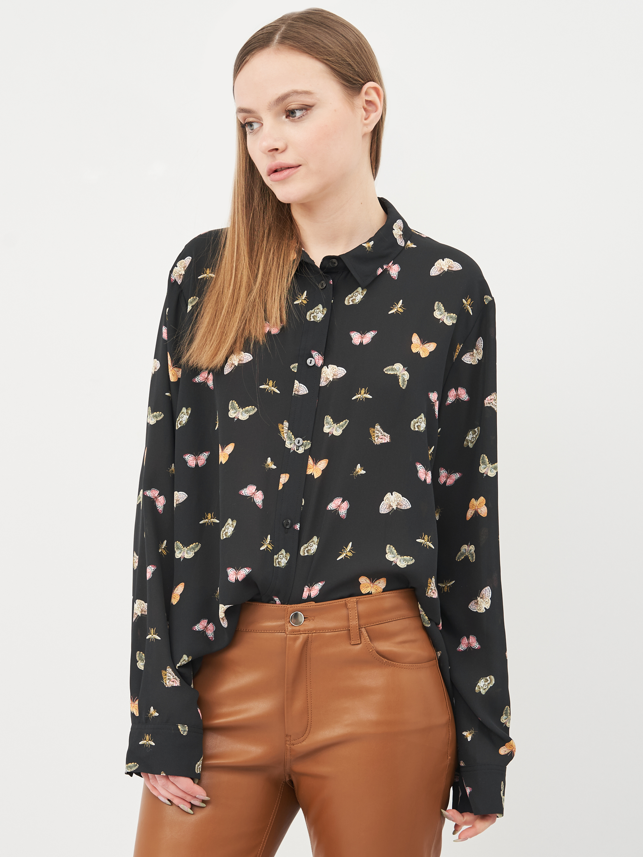 

Рубашка H&M KK0326919 54 Черная