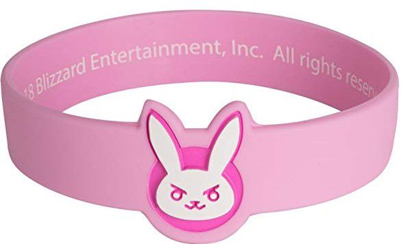 

Браслет JINX Overwatch D.Va Rubber Bracelet