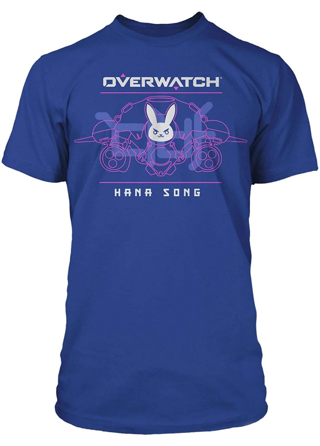 

Футболка JINX Overwatch - Battle Meka D.Va Premium Tee Royal Blue, L