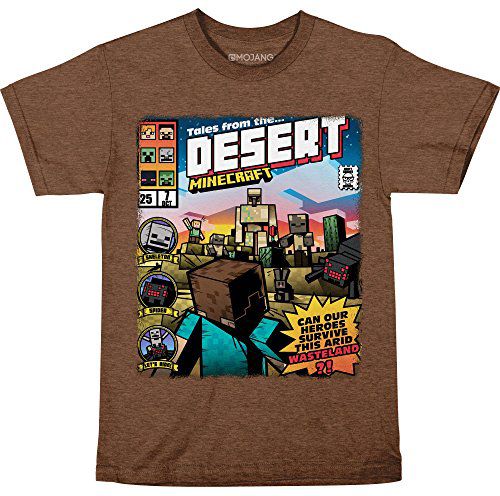 

Футболка JINX Minecraft - Tales from the Desert Brown, Youth M