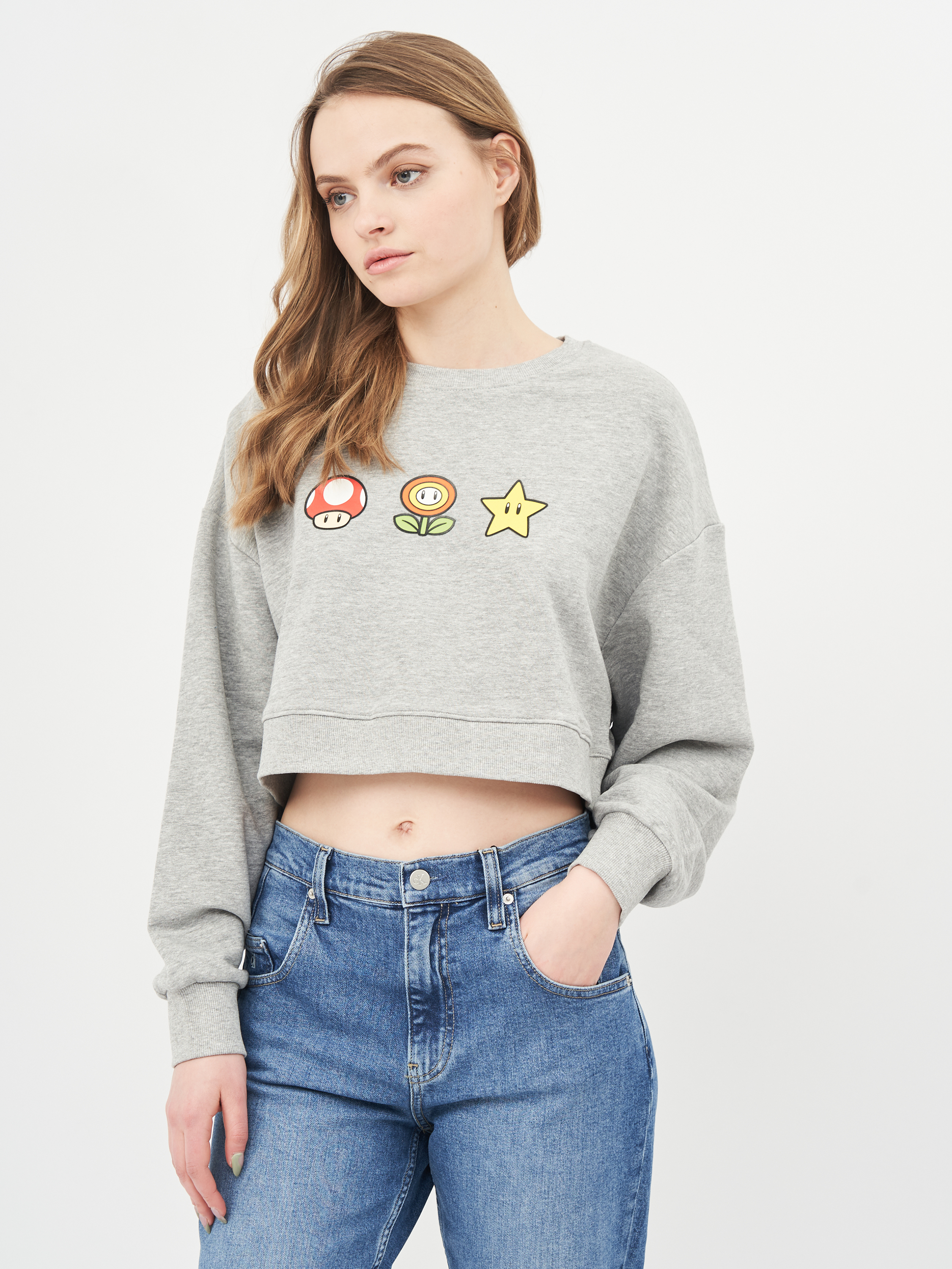 

Свитшот H&M KK7357270 M/P Серый