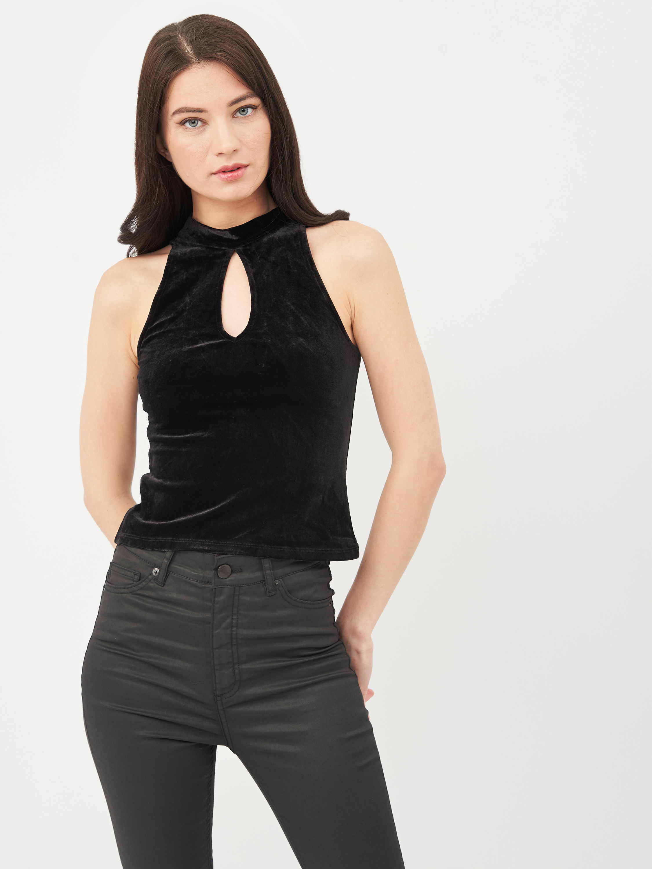 

Топ H&M KK0233214 S Черный