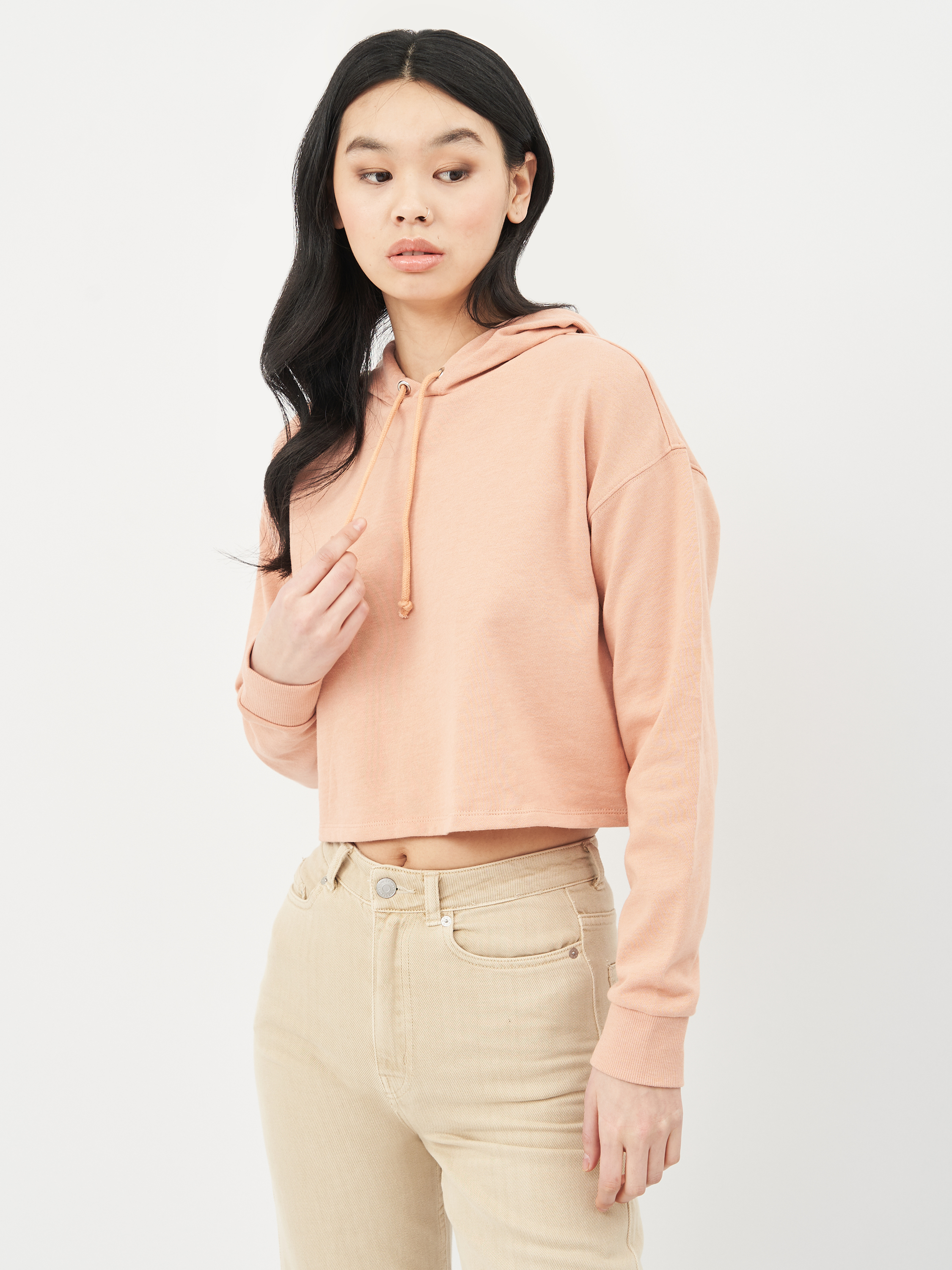 

Худи H&M KK0412359 S Персиковое
