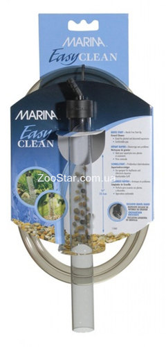 

Очиститель грунта Marina Easy Clean Mini Aquarium Gravel Cleaner 25,5см диаметр 2,5см Hagen BGL-DR-3435