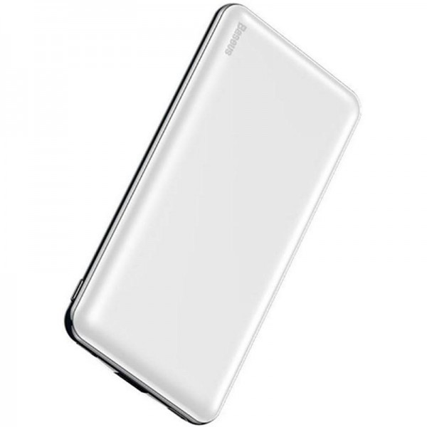 

Дополнительная батарея Powerbank Baseus Simbo Smart 10000mAh PPALL-BQB02 White