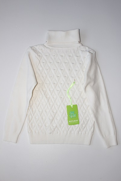 

Кофта для дівчинки 8007 many&many білий 120