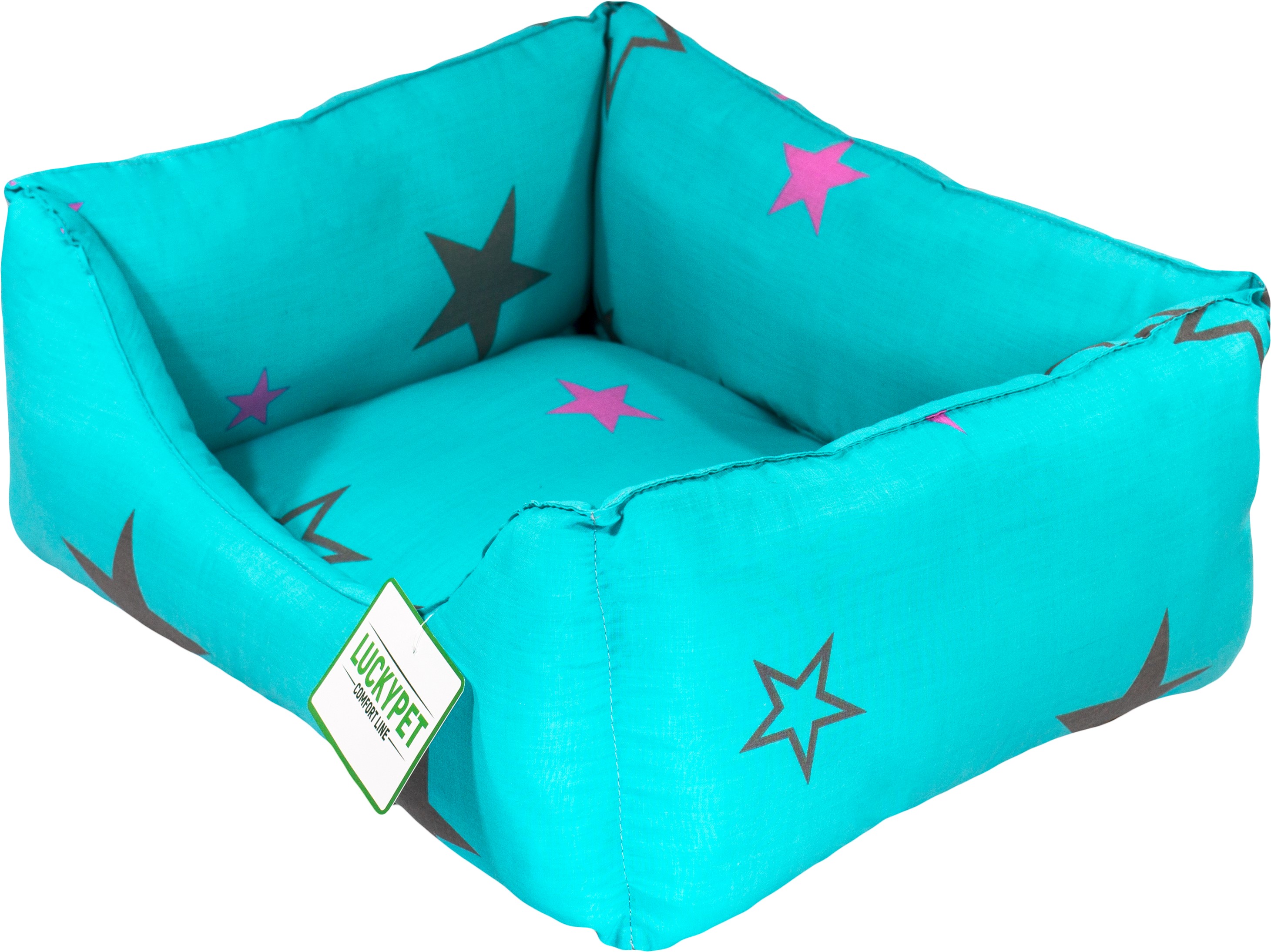 

Домик для собак и кошек Lucky Pet Рей №2 40 x 50 x 22 см Бирюзовый