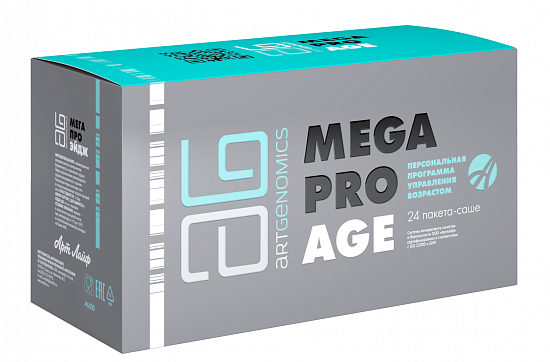 

Комплекс активных компонентов ArtLife Программа для управления возрастом (Mega Pro Age) 24 пакета AL6800