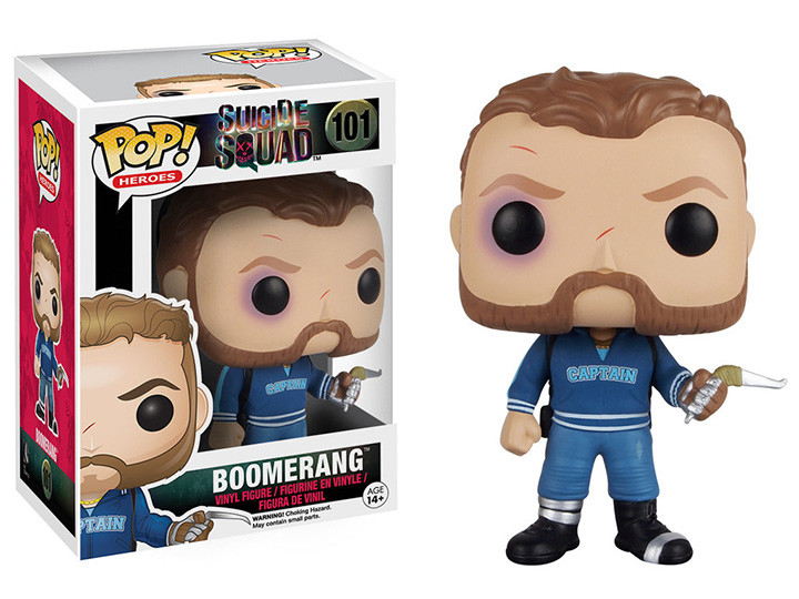 

Фигурка Funko Pop Фанко Поп Suicide Squad Captain Boomerang Капитан Бумеранг Отряд Самоубийц 10см SS B101 (CZ00SS B101)