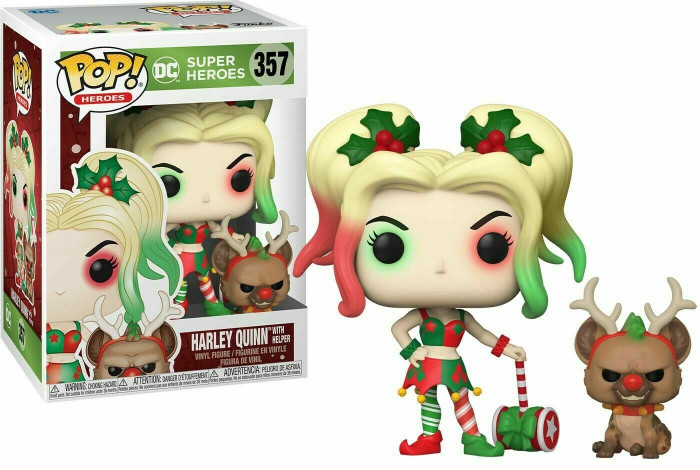 

Фигурка Funko Pop Фанко Поп Супер герои Харли Квинн Super Heroes Holidays Harley Quinn and Bruce SН HQ 357 (CZ00SН HQ 357)