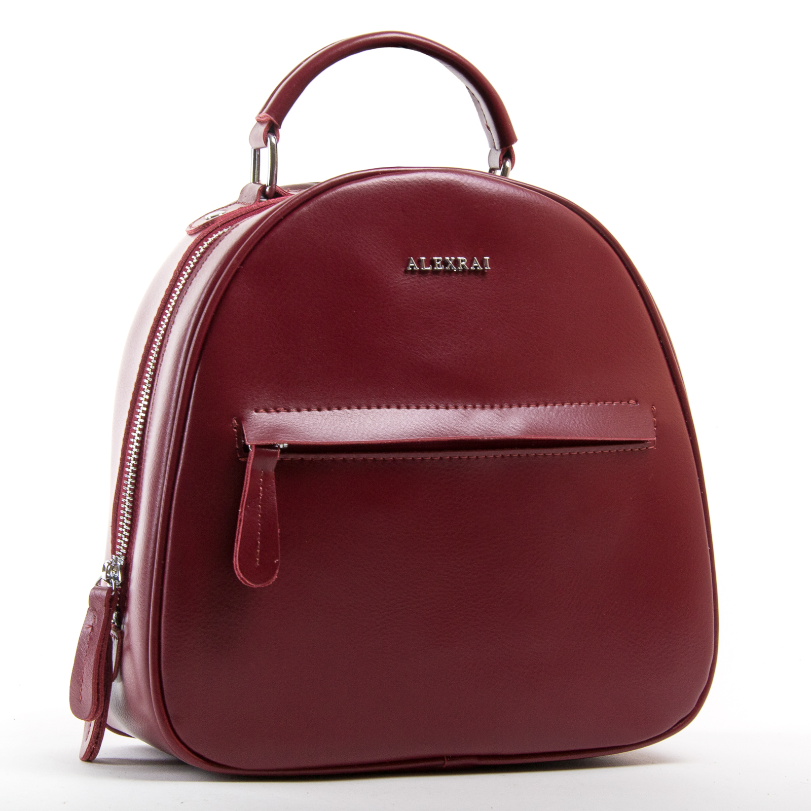 

Сумка Женская Рюкзак кожа ALEX RAI 03-01 8715 dark-red